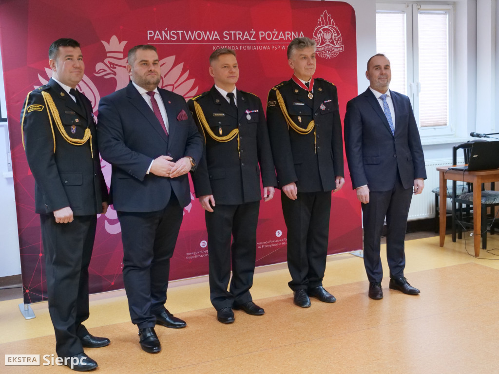 Zmiany w sierpeckiej komendzie straży