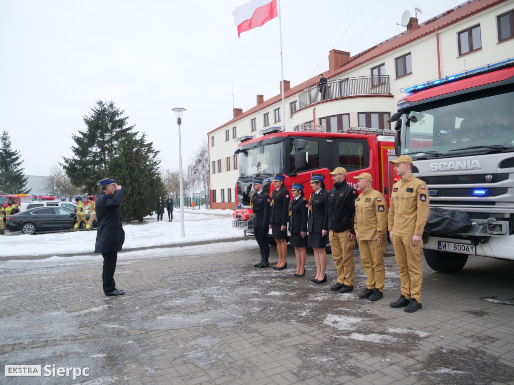 Zmiany w sierpeckiej komendzie straży