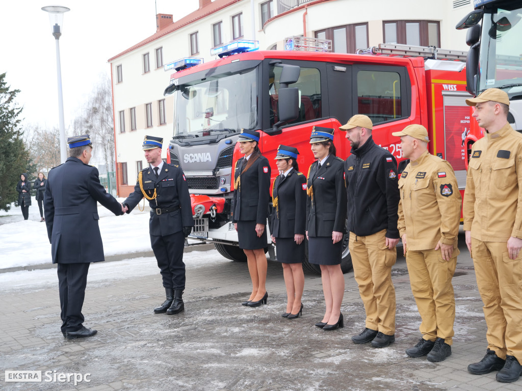 Zmiany w sierpeckiej komendzie straży