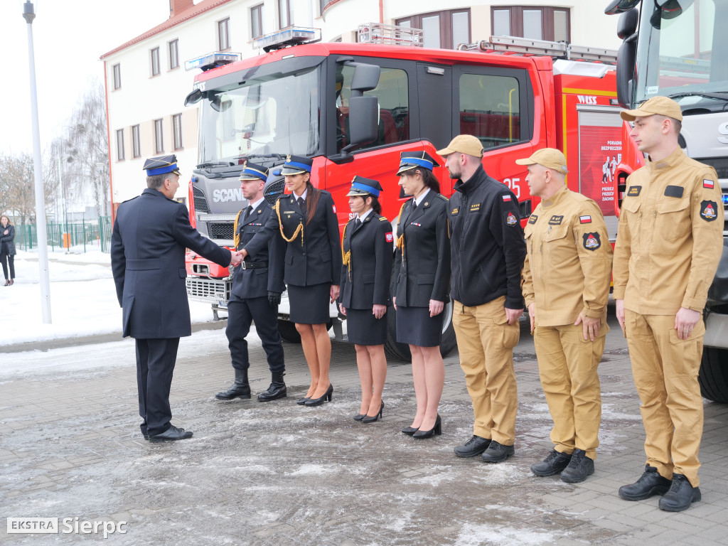 Zmiany w sierpeckiej komendzie straży