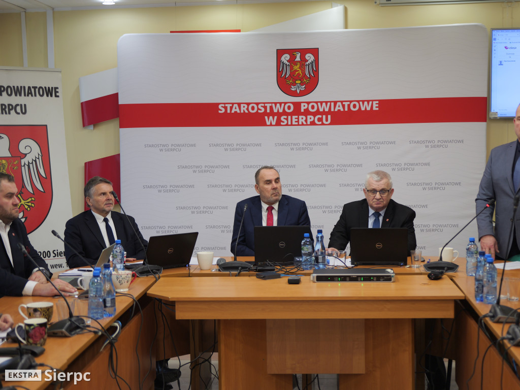 Sesja Rady Powiatu Sierpeckiego