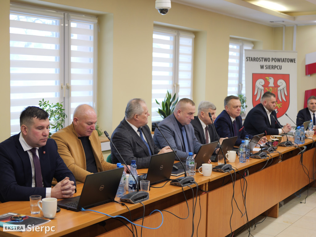 Sesja Rady Powiatu Sierpeckiego
