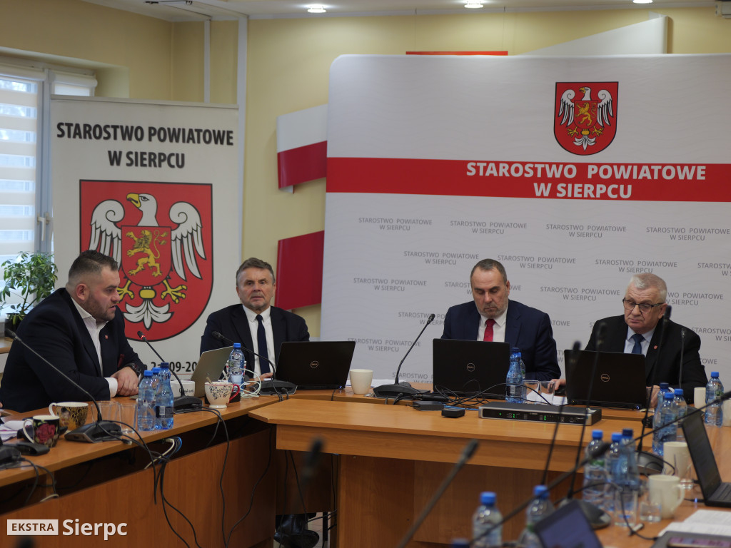 Sesja Rady Powiatu Sierpeckiego