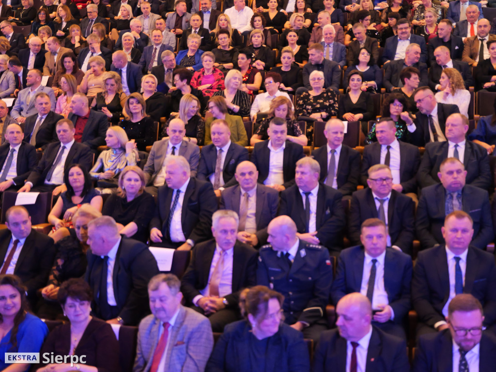 Spotkanie samorządu powiatu sierpeckiego