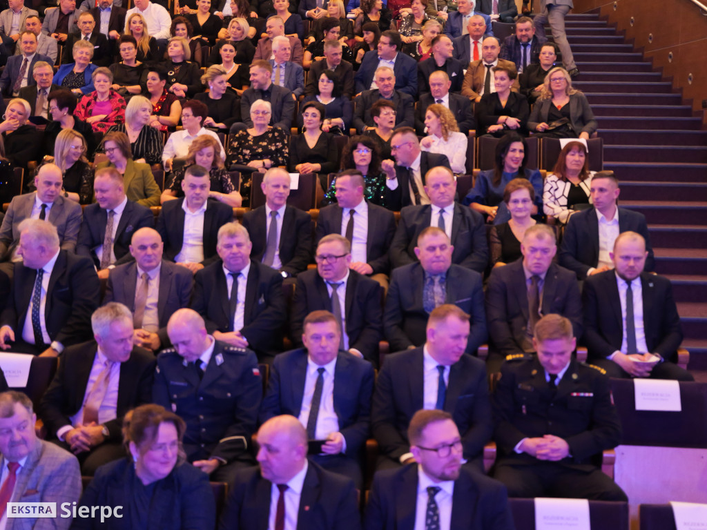 Spotkanie samorządu powiatu sierpeckiego