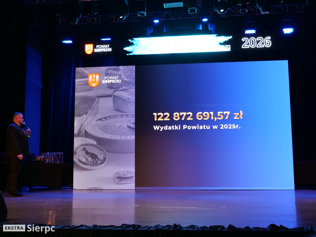 Spotkanie samorządu powiatu sierpeckiego