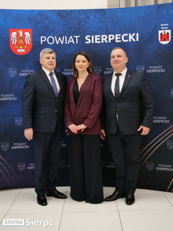 Spotkanie samorządu powiatu sierpeckiego