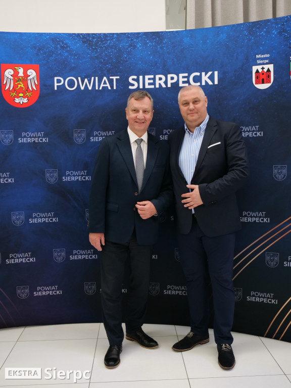 Spotkanie samorządu powiatu sierpeckiego