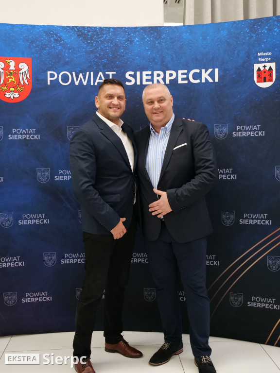 Spotkanie samorządu powiatu sierpeckiego