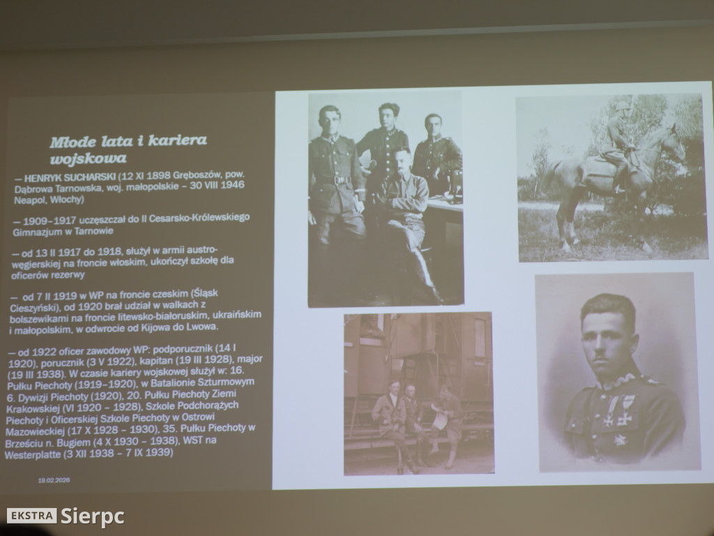 Wykład „Major Henryk Sucharski 1898–1946”