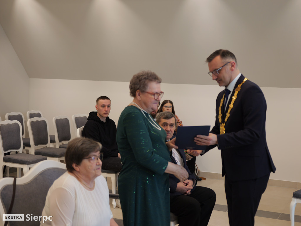 Złote gody dwóch sierpeckich par