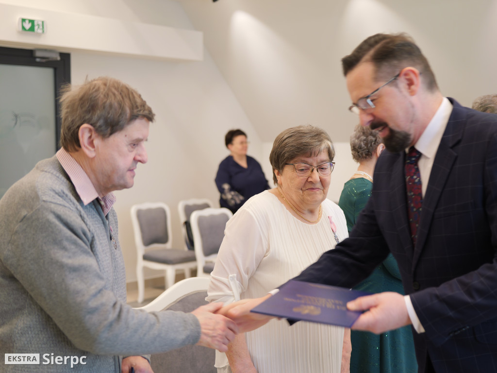 Złote gody dwóch sierpeckich par