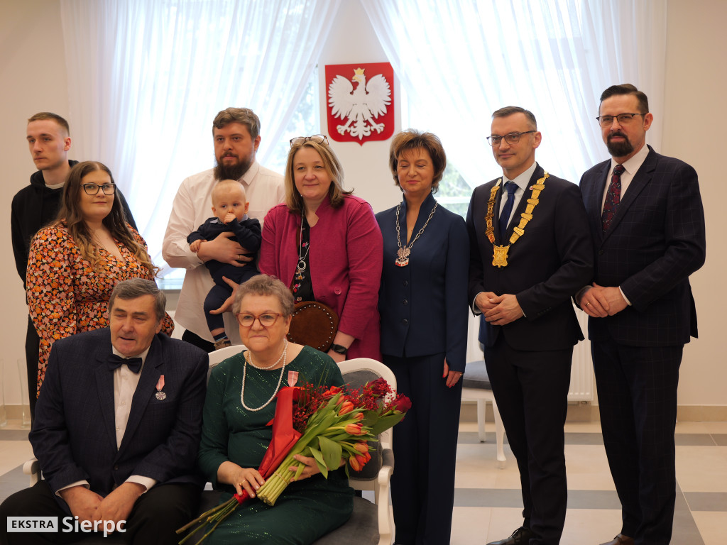 Złote gody dwóch sierpeckich par