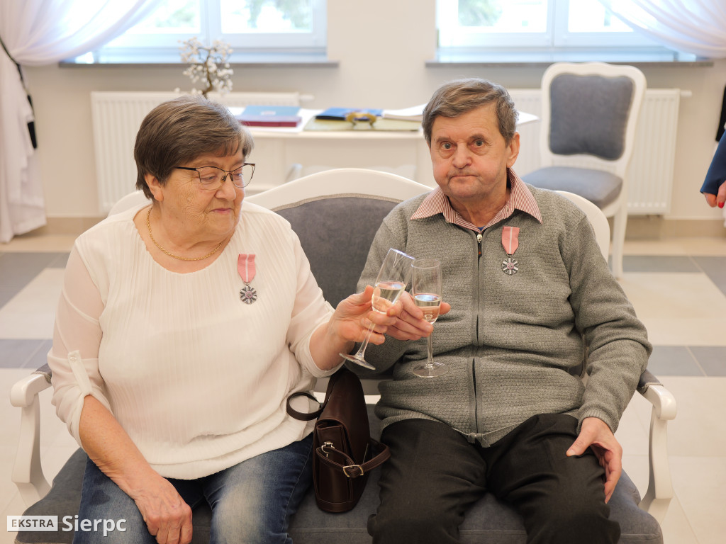 Złote gody dwóch sierpeckich par