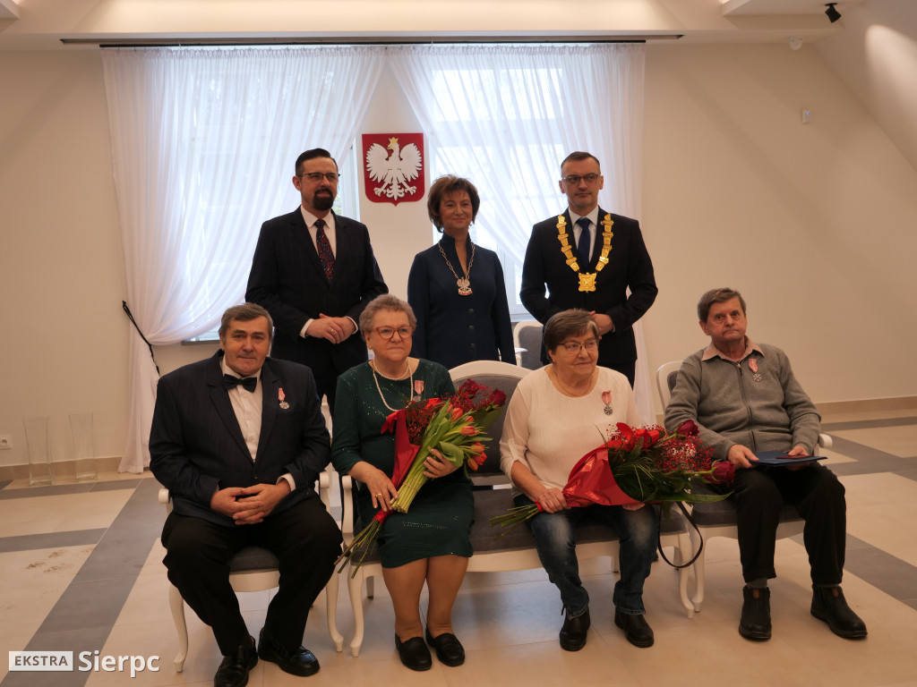 Złote gody dwóch sierpeckich par