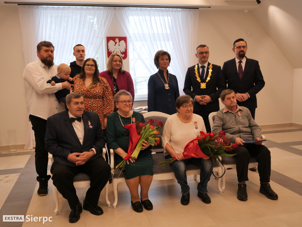 Złote gody dwóch sierpeckich par