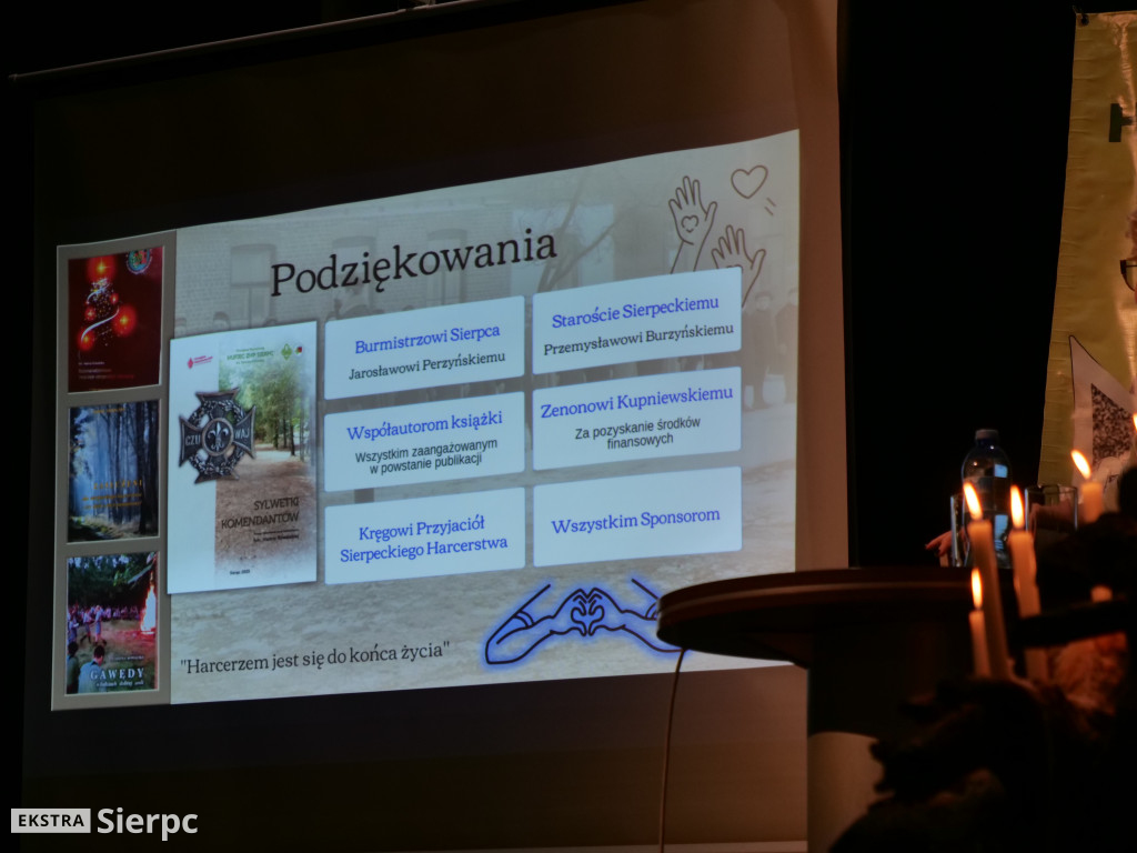 Książka  „Sylwetki komendantów Hufca ZHP Sierpc”