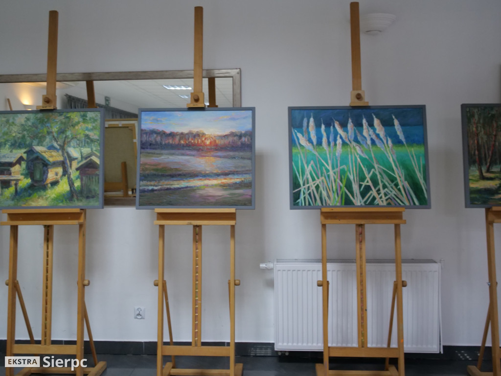 Wystawa prac Wojciecha Witkowskiego w Rościszewie