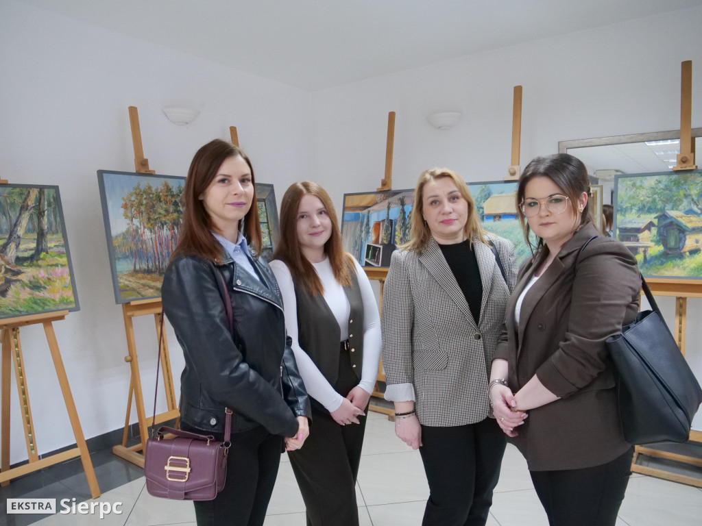 Wystawa prac Wojciecha Witkowskiego w Rościszewie