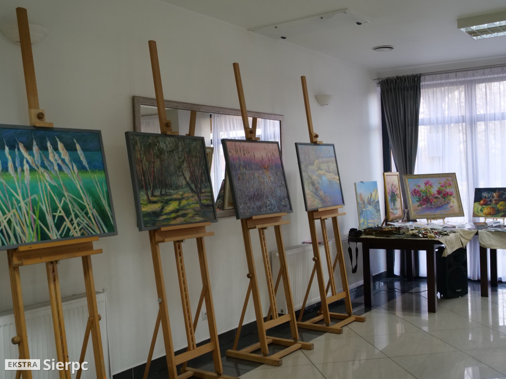 Wystawa prac Wojciecha Witkowskiego w Rościszewie