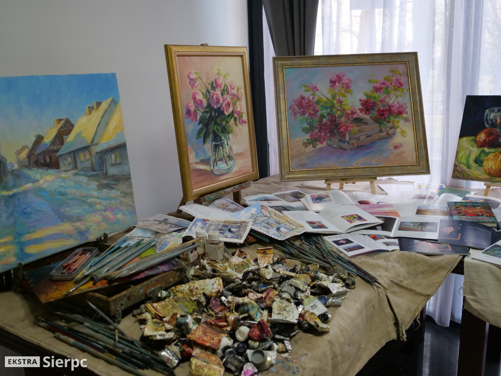 Wystawa prac Wojciecha Witkowskiego w Rościszewie