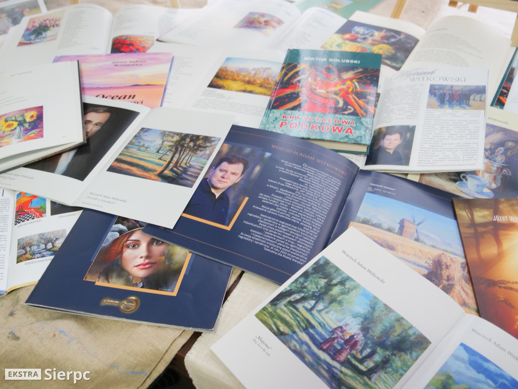 Wystawa prac Wojciecha Witkowskiego w Rościszewie