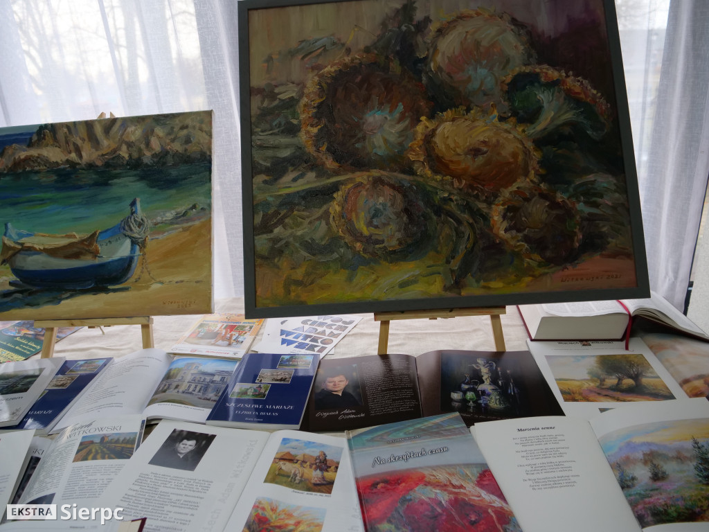 Wystawa prac Wojciecha Witkowskiego w Rościszewie