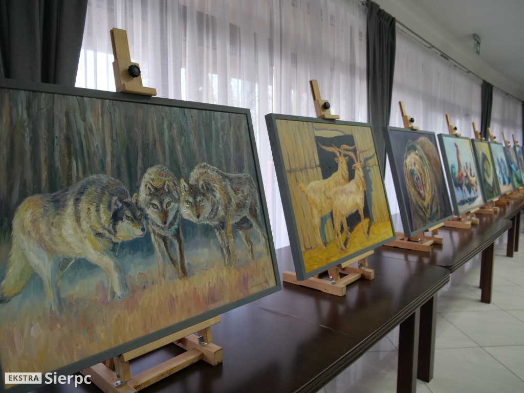Wystawa prac Wojciecha Witkowskiego w Rościszewie