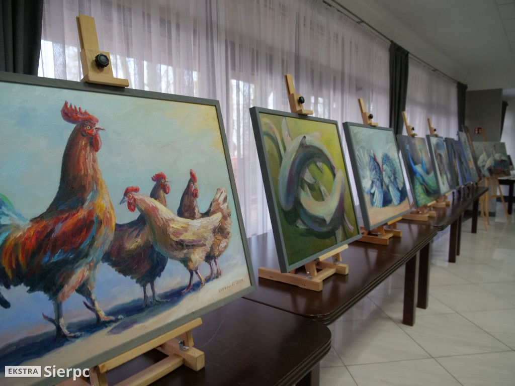 Wystawa prac Wojciecha Witkowskiego w Rościszewie