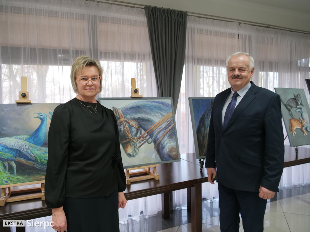 Wystawa prac Wojciecha Witkowskiego w Rościszewie