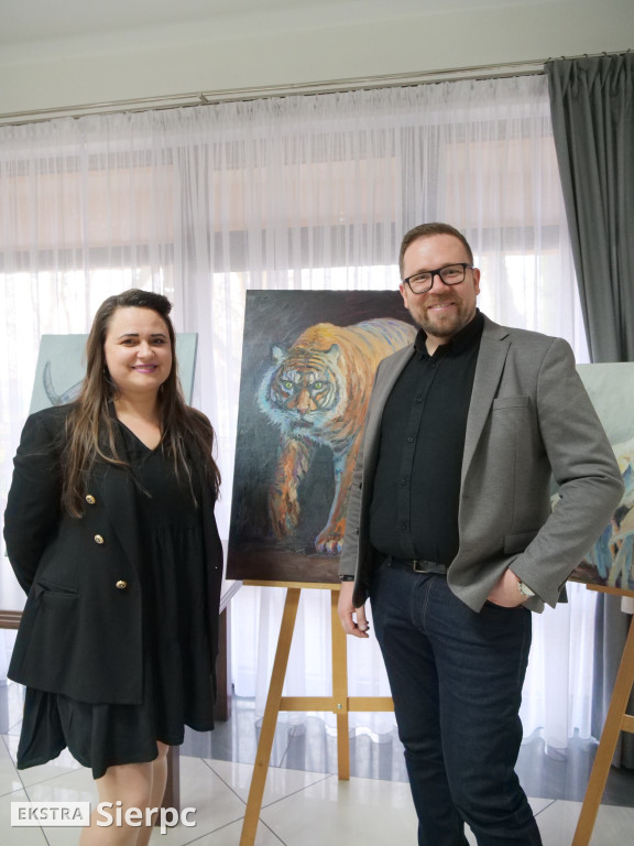 Wystawa prac Wojciecha Witkowskiego w Rościszewie