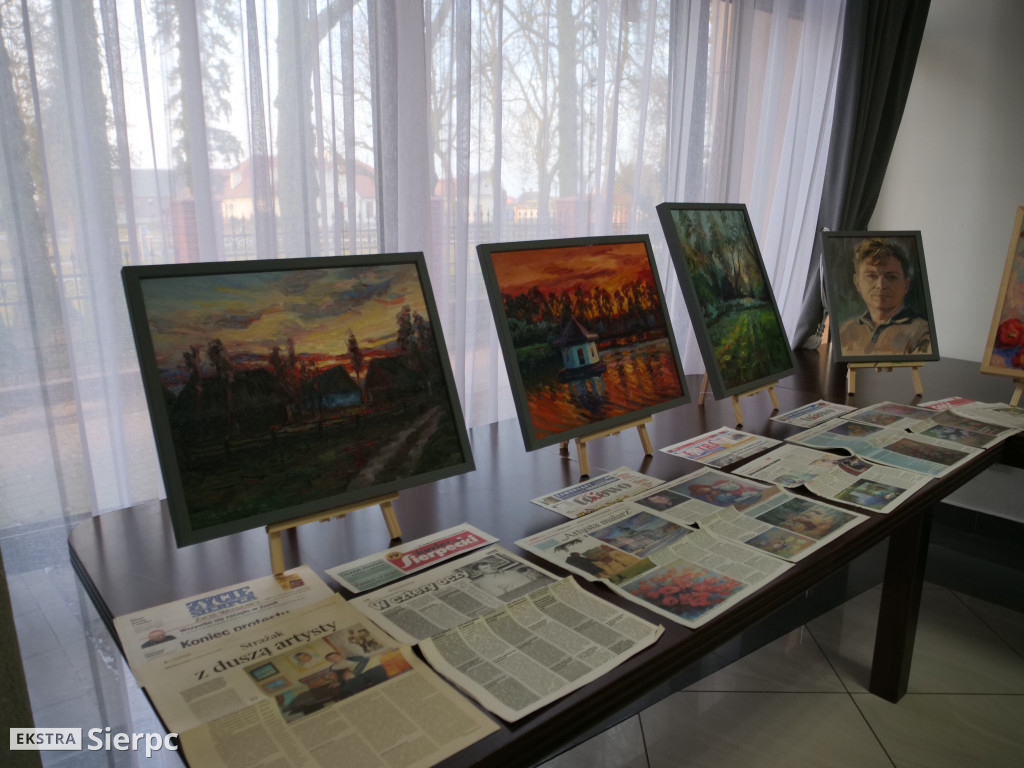 Wystawa prac Wojciecha Witkowskiego w Rościszewie