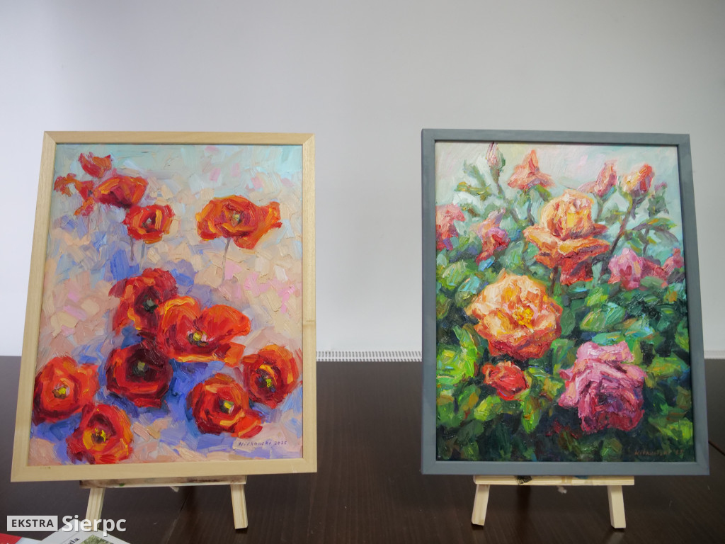 Wystawa prac Wojciecha Witkowskiego w Rościszewie