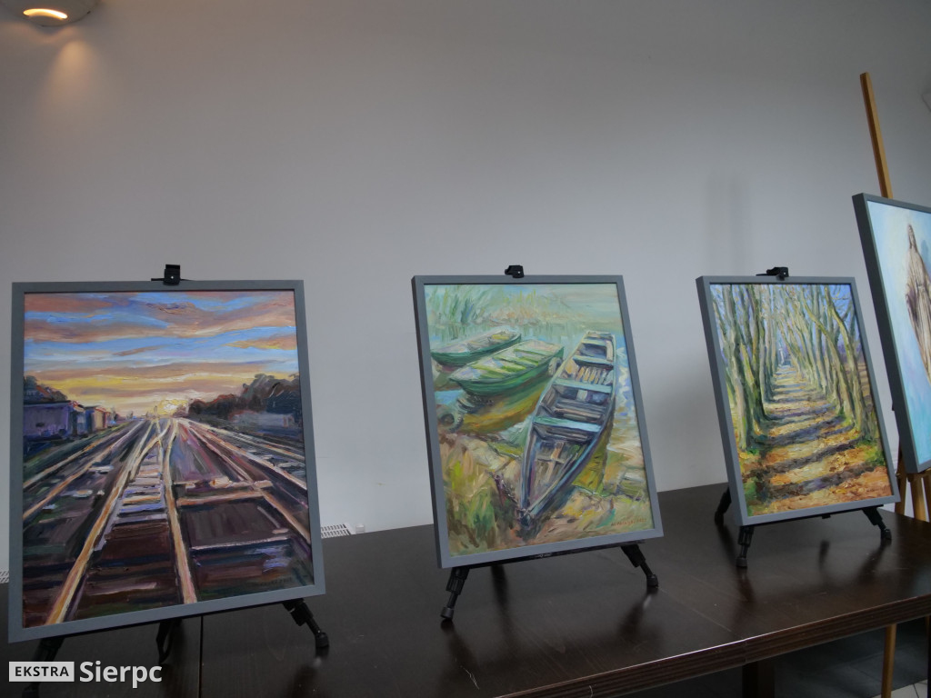 Wystawa prac Wojciecha Witkowskiego w Rościszewie