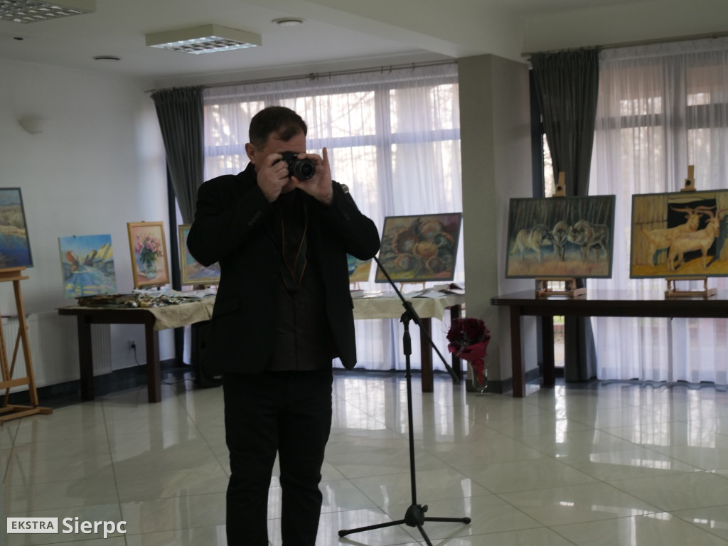 Wystawa prac Wojciecha Witkowskiego w Rościszewie