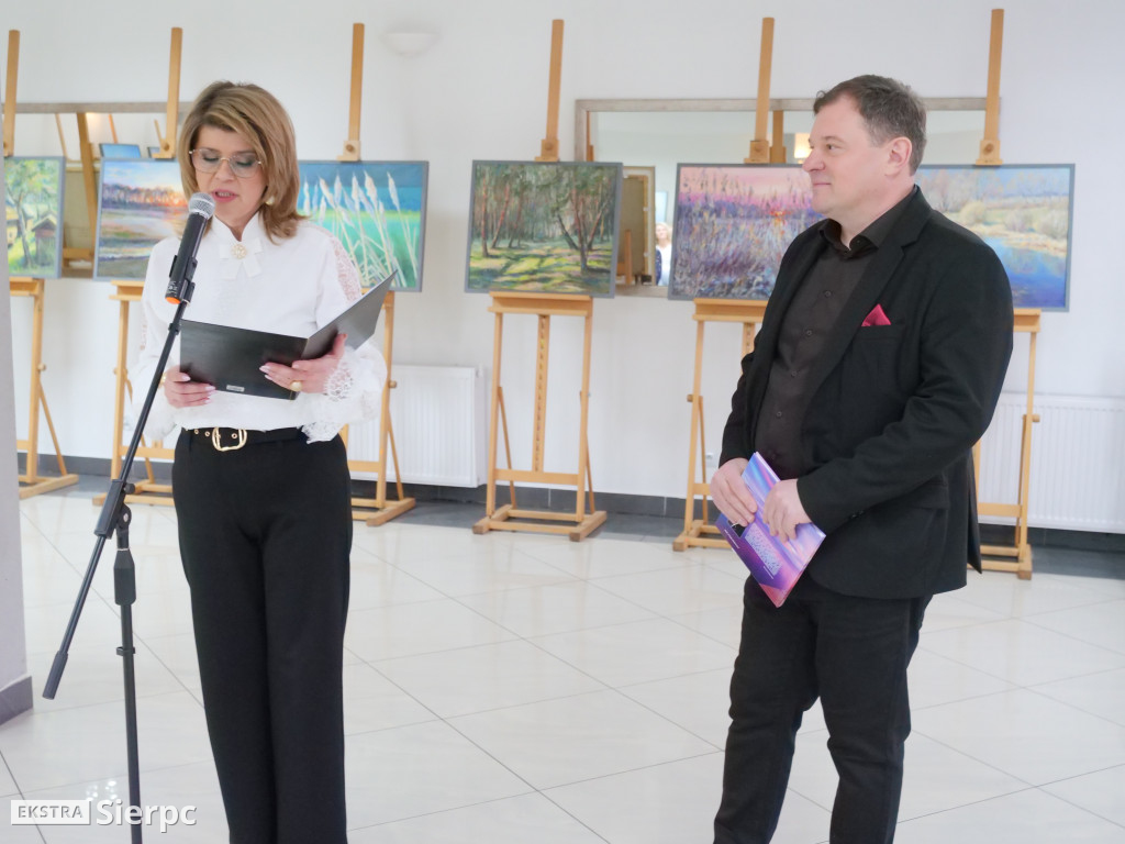 Wystawa prac Wojciecha Witkowskiego w Rościszewie