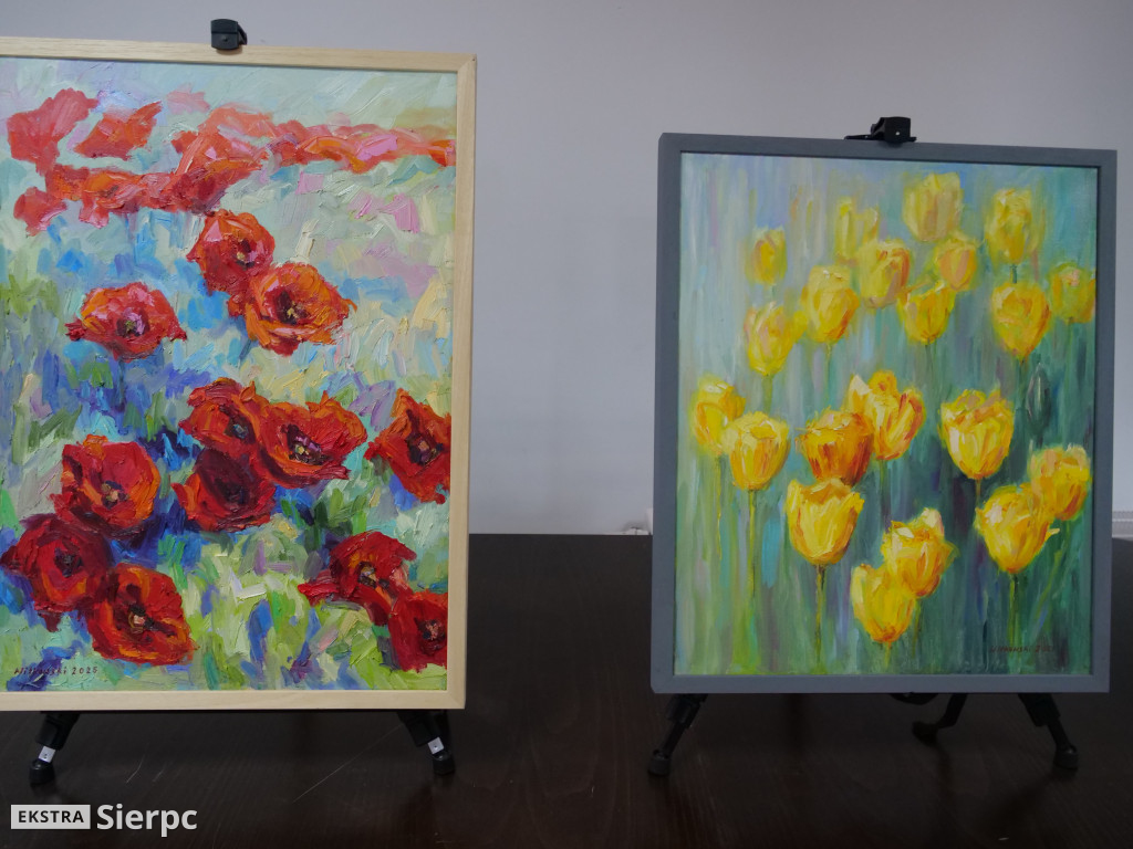 Wystawa prac Wojciecha Witkowskiego w Rościszewie