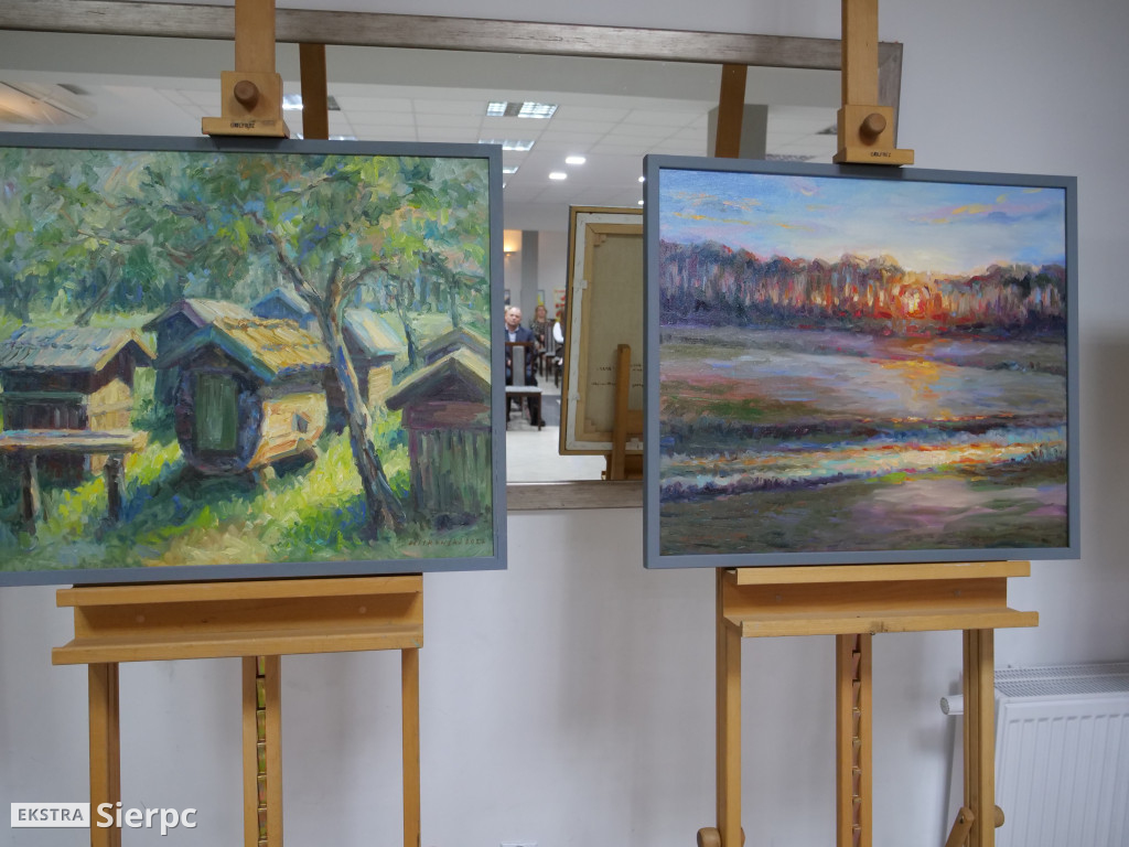 Wystawa prac Wojciecha Witkowskiego w Rościszewie