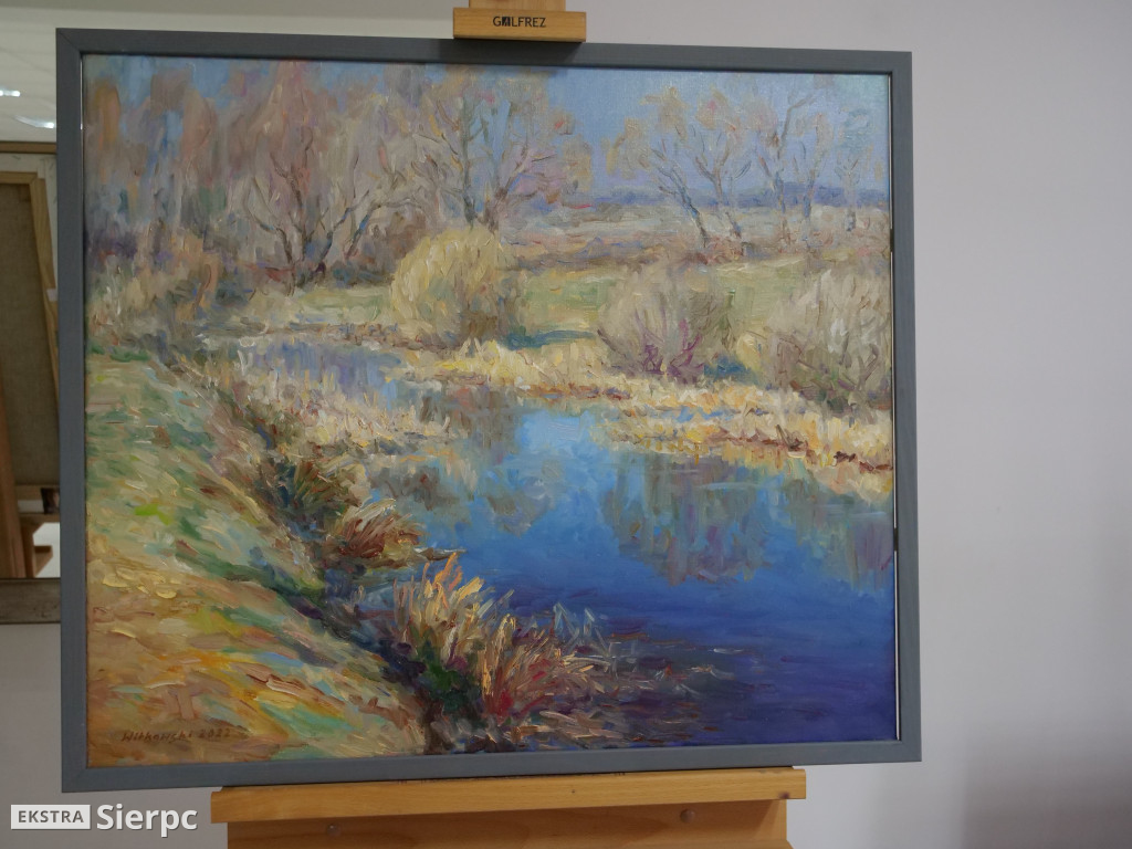 Wystawa prac Wojciecha Witkowskiego w Rościszewie