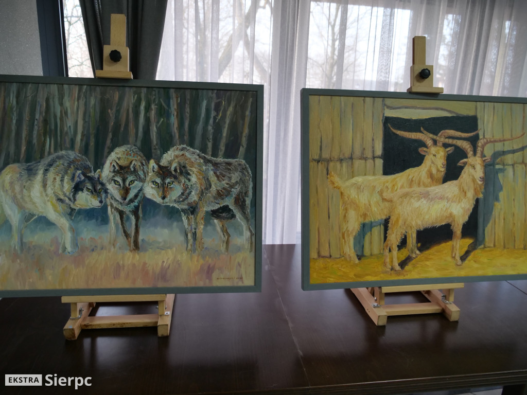 Wystawa prac Wojciecha Witkowskiego w Rościszewie