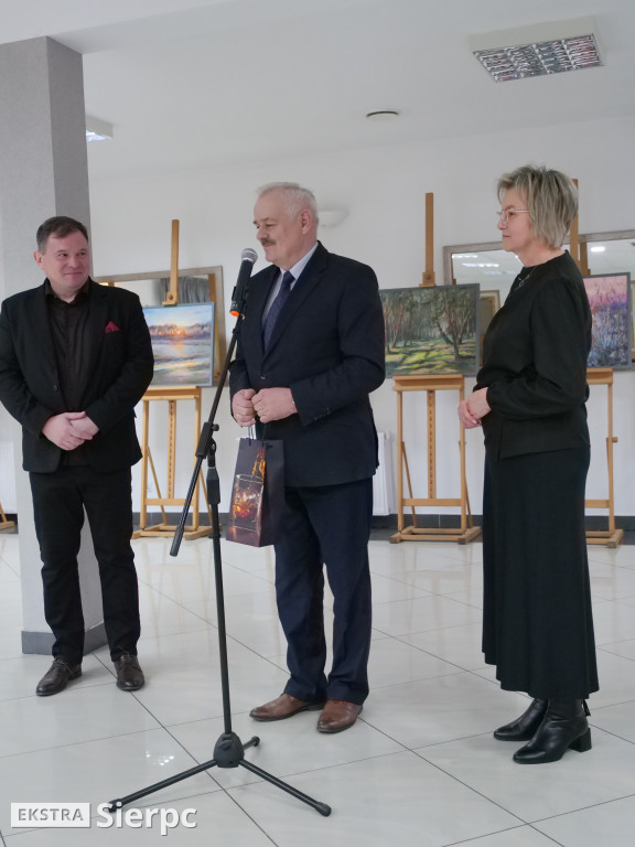 Wystawa prac Wojciecha Witkowskiego w Rościszewie