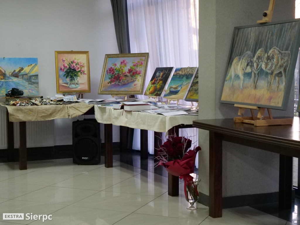 Wystawa prac Wojciecha Witkowskiego w Rościszewie