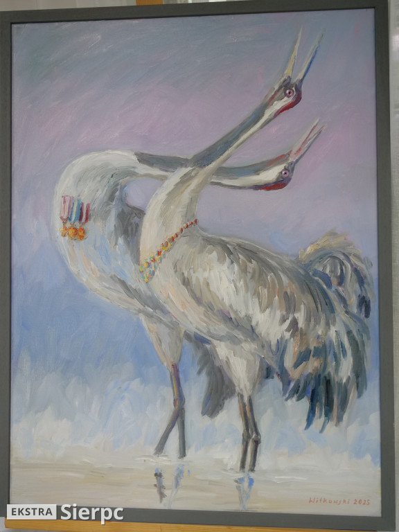 Wystawa prac Wojciecha Witkowskiego w Rościszewie