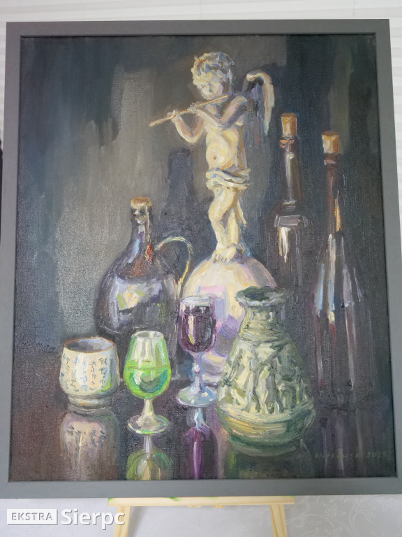 Wystawa prac Wojciecha Witkowskiego w Rościszewie