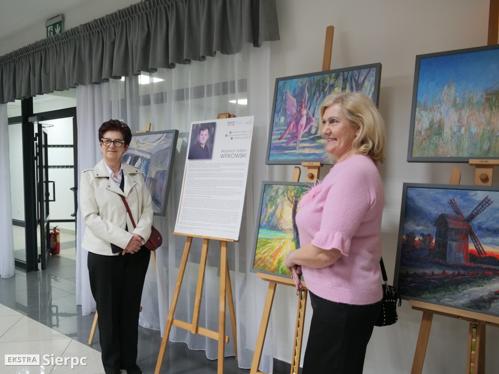 Wystawa prac Wojciecha Witkowskiego w Rościszewie