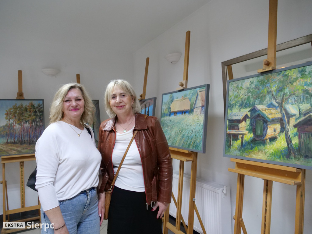 Wystawa prac Wojciecha Witkowskiego w Rościszewie