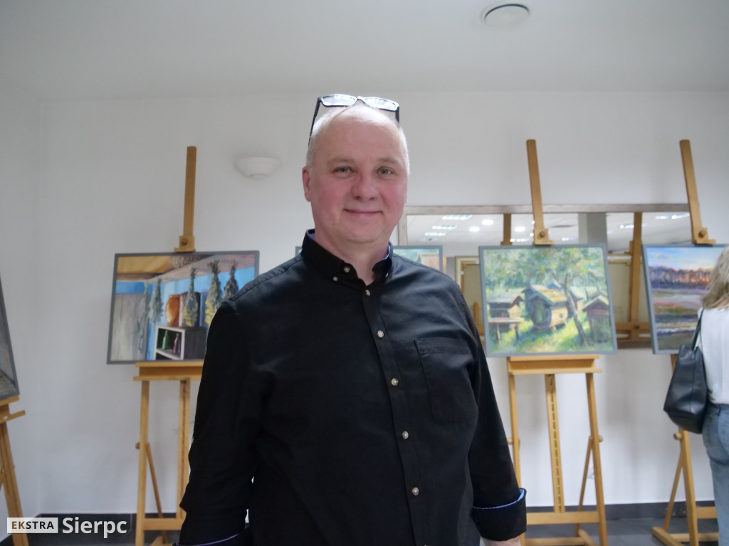 Wystawa prac Wojciecha Witkowskiego w Rościszewie