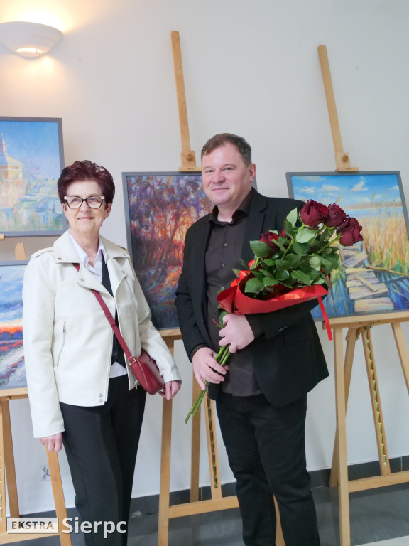 Wystawa prac Wojciecha Witkowskiego w Rościszewie