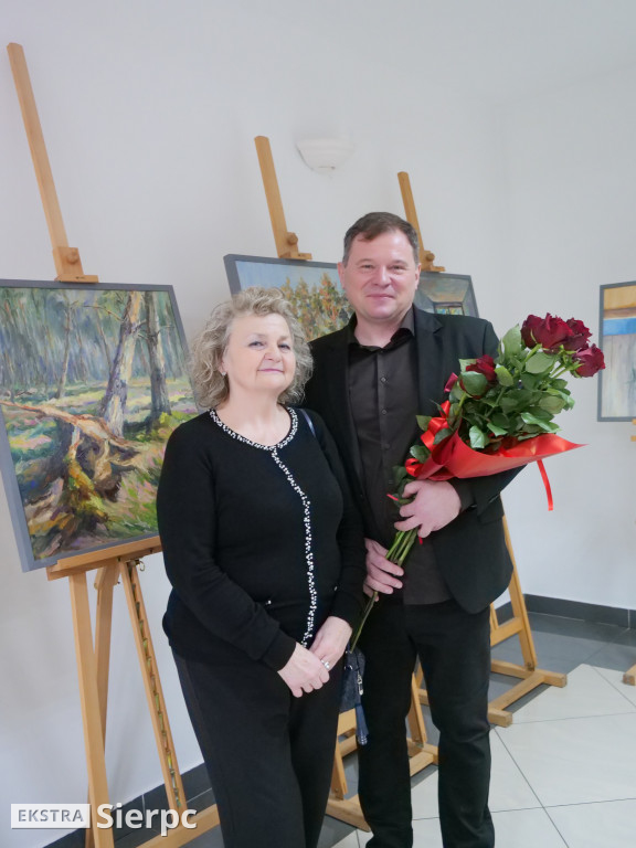 Wystawa prac Wojciecha Witkowskiego w Rościszewie