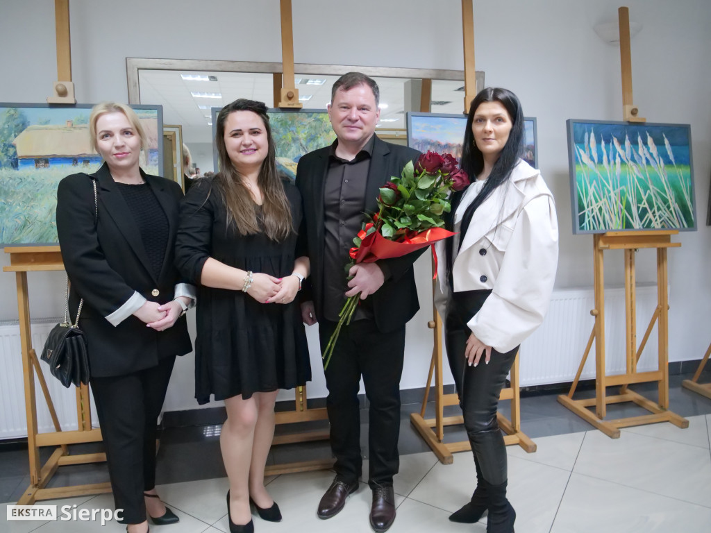 Wystawa prac Wojciecha Witkowskiego w Rościszewie